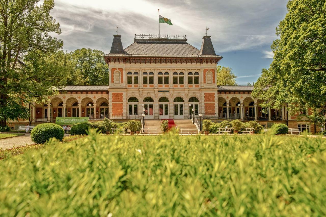 Hotel-Pension Heimburg Bad Elster Bagian luar foto