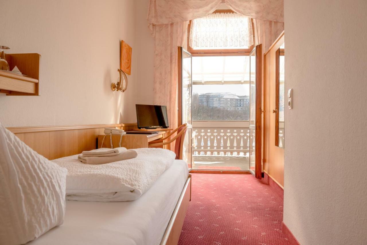 Hotel-Pension Heimburg Bad Elster Bagian luar foto